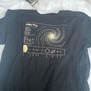 Milky Way shirt, black